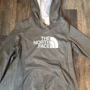 Size M north face logo hoodie